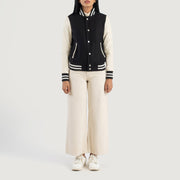 Savant Varsity Chaqueta de Cuero para Mujer – Vista alternativa del producto 3