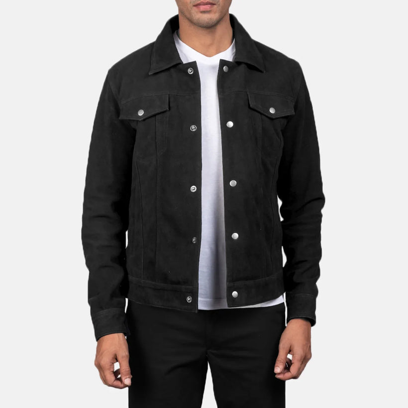 Stallon Chaqueta de Cuero para Hombre