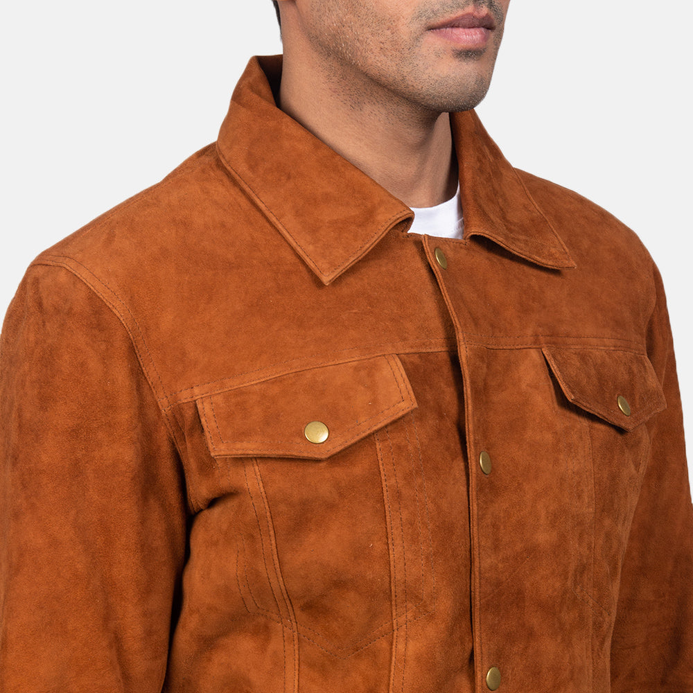 Stallon Chaqueta de Cuero para Hombre – Vista alternativa del producto 5
