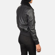Stella G-1 Cazadora Bomber de Cuero para Mujer – Vista alternativa del producto 5