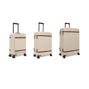 Sandy Beach Suitcase Set Front Pocket Zuna para Mujer, front view
