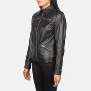 
Tomachi Rojo Chaqueta de Cuero para Mujer – alternate product view 2