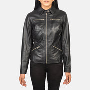 
Tomachi Rojo Chaqueta de Cuero para Mujer – alternate product view 4