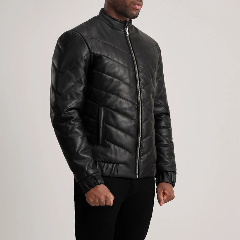 Travis Chaqueta de Cuero para Hombre