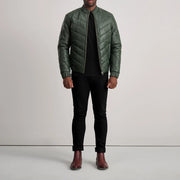 Travis Chaqueta de Cuero para Hombre – Vista alternativa del producto 3