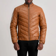 Travis Chaqueta de Cuero para Hombre – Vista alternativa del producto 4