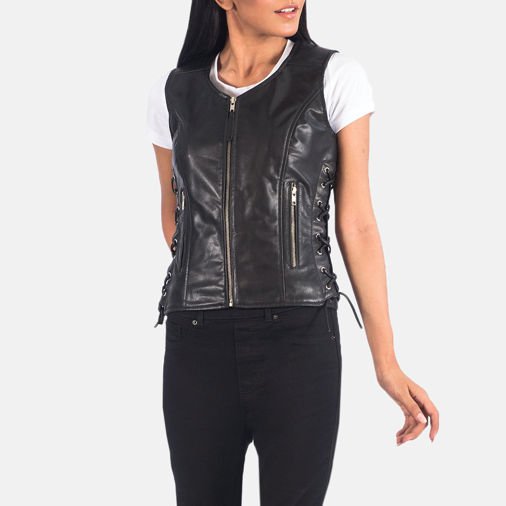 Interior View Showing Quilted Polyester Lining & Dual Inside Utility Storage Pockets
