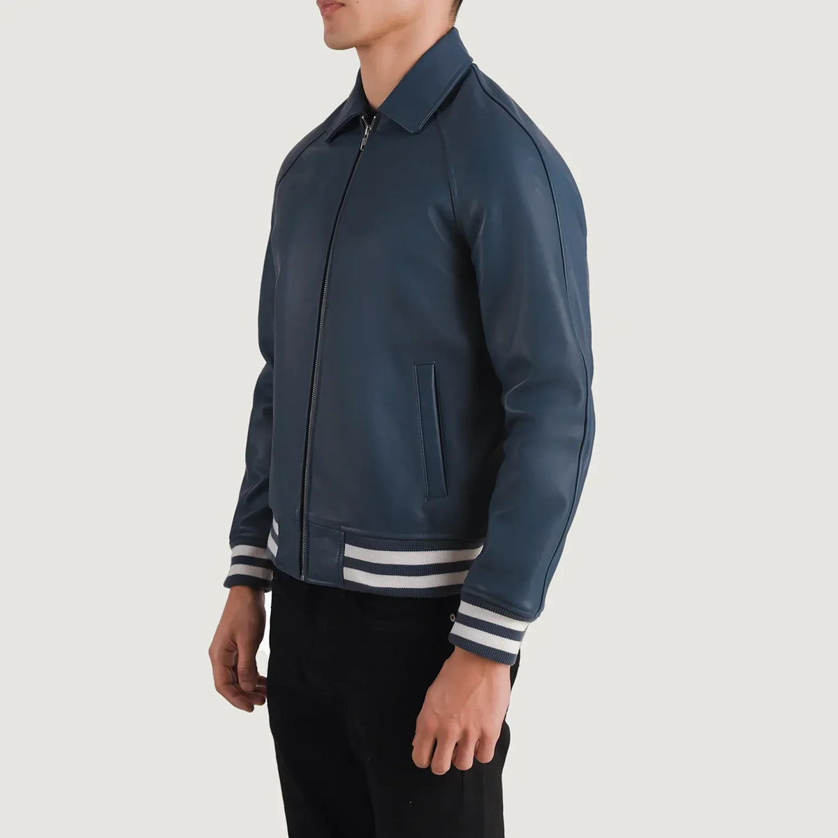 
Walton Varsity Chaqueta de Cuero para Hombre – alternate product view 2