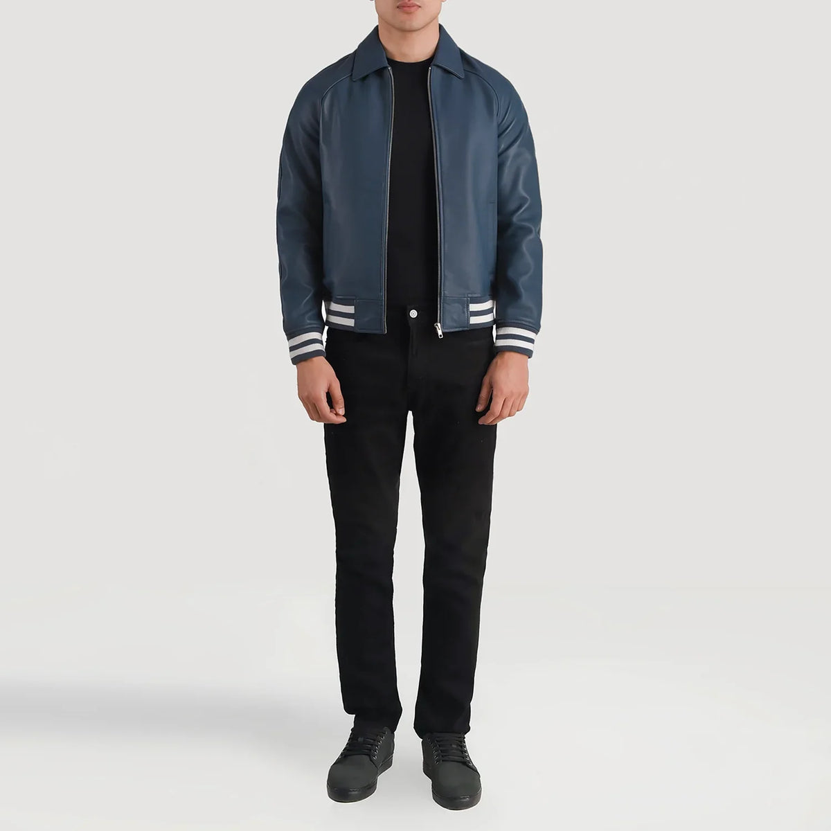 
Walton Varsity Chaqueta de Cuero para Hombre – alternate product view 4