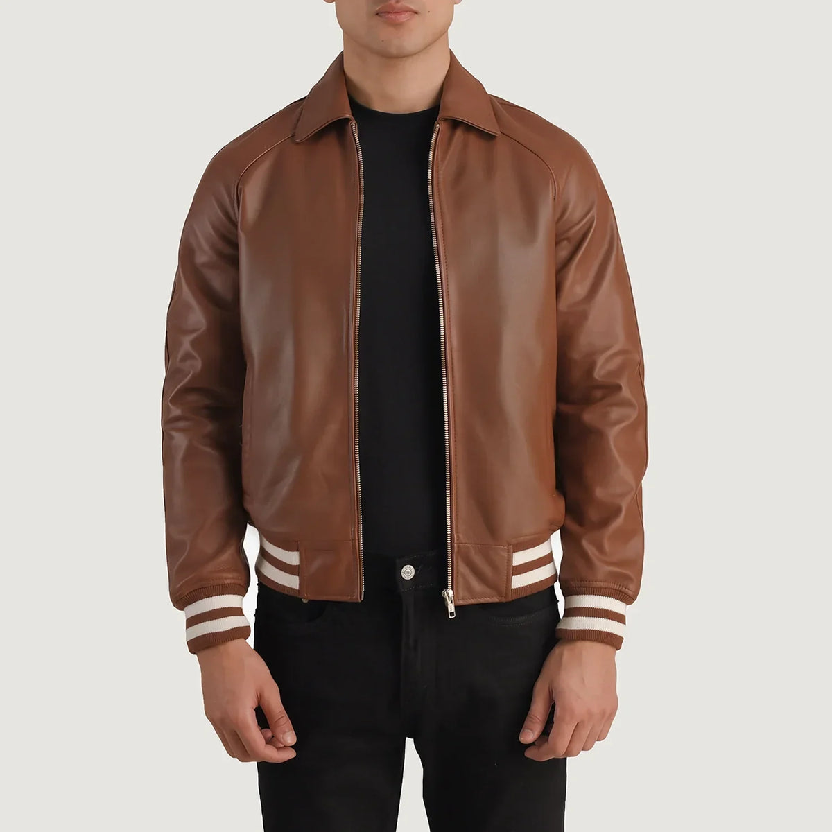 
Walton Varsity Chaqueta de Cuero para Hombre – alternate product view 1