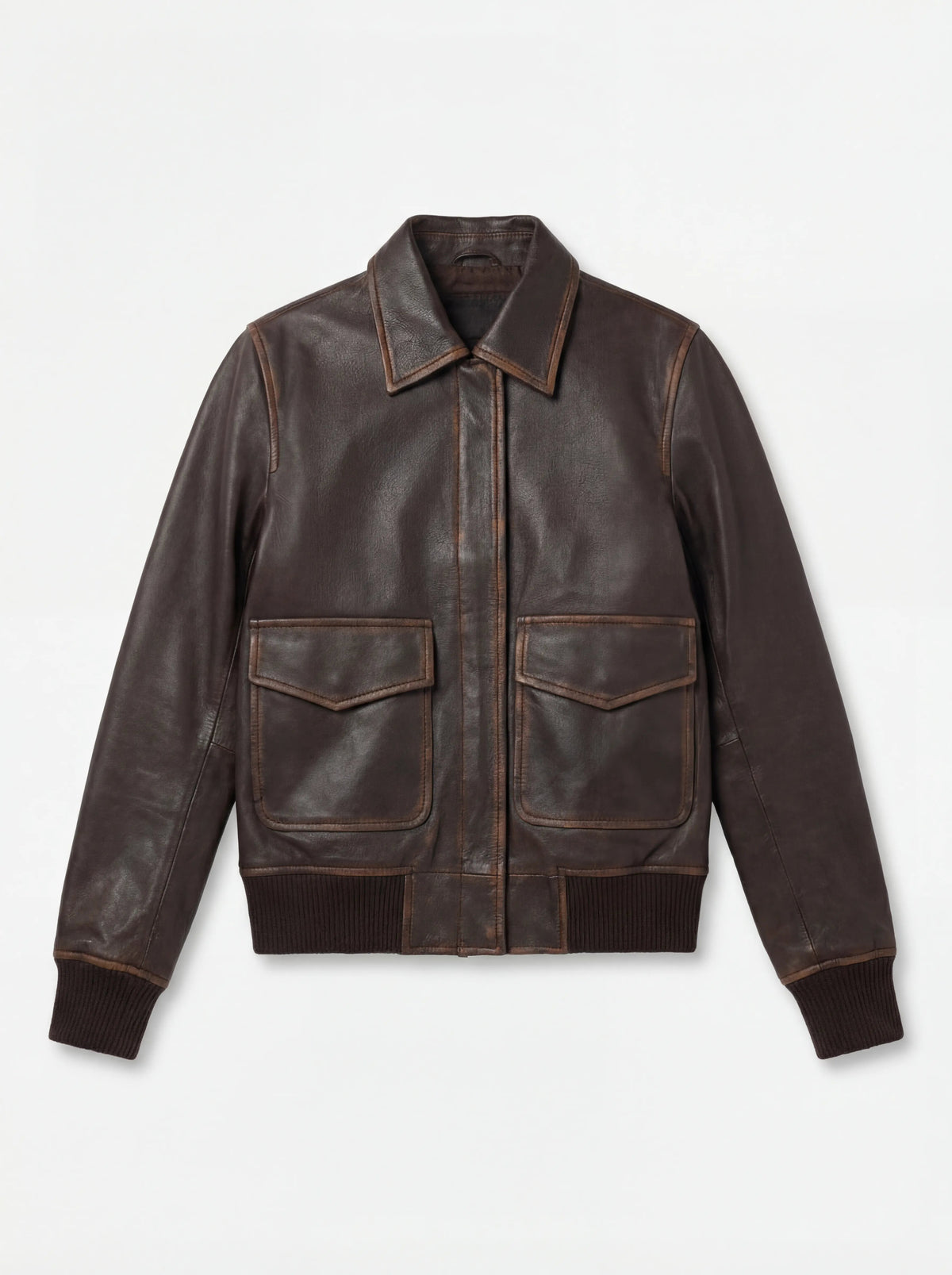 Westa A-2 Cazadora Bomber de Cuero para Mujer – Vista alternativa del producto 4