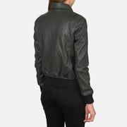 Westa A-2 Cazadora Bomber de Cuero para Mujer – Vista alternativa del producto 5