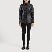 
Zenith Shirt Chaqueta de Cuero para Mujer – alternate product view 3