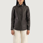 
Zenith Shirt Chaqueta de Cuero para Mujer – alternate product view 4