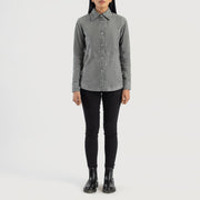 
Zenith Shirt Chaqueta de Cuero para Mujer – alternate product view 3