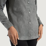
Zenith Shirt Chaqueta de Cuero para Mujer – alternate product view 6