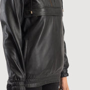 Zest Hooded Pullover Chaqueta de Cuero para Mujer – Vista alternativa del producto 4