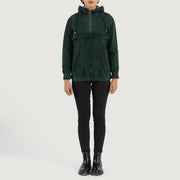Zest Hooded Pullover Chaqueta de Cuero para Mujer – Vista alternativa del producto 3
